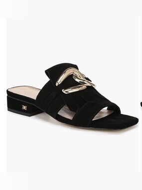 Sam Edelman suede slides (Darby)